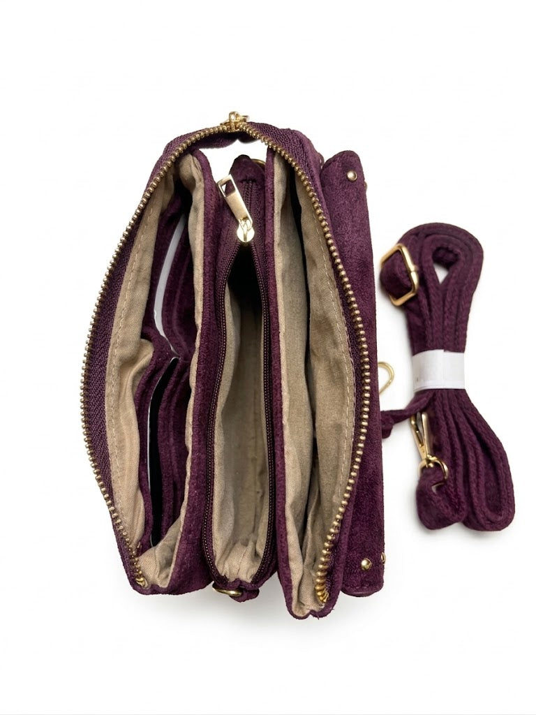 BAG PORTAFOGLIO SUEDE