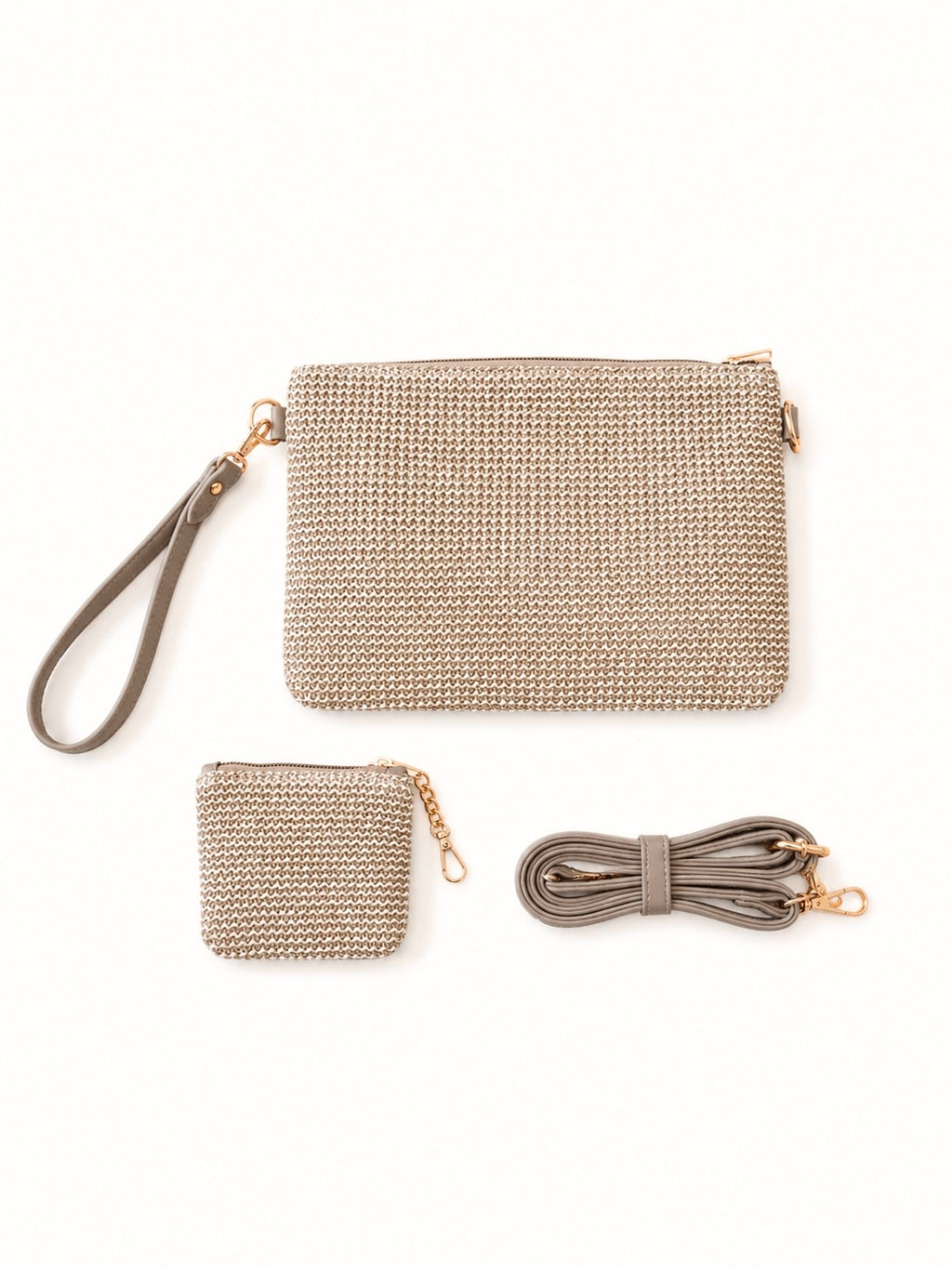 POCHETTE RAFIA