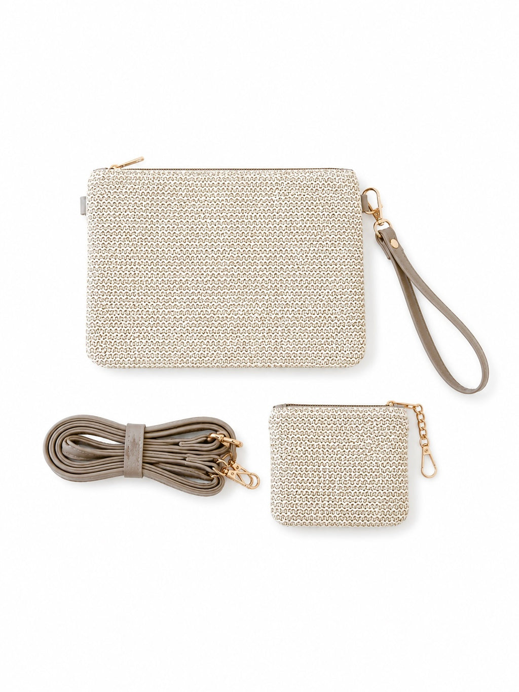 POCHETTE RAFIA