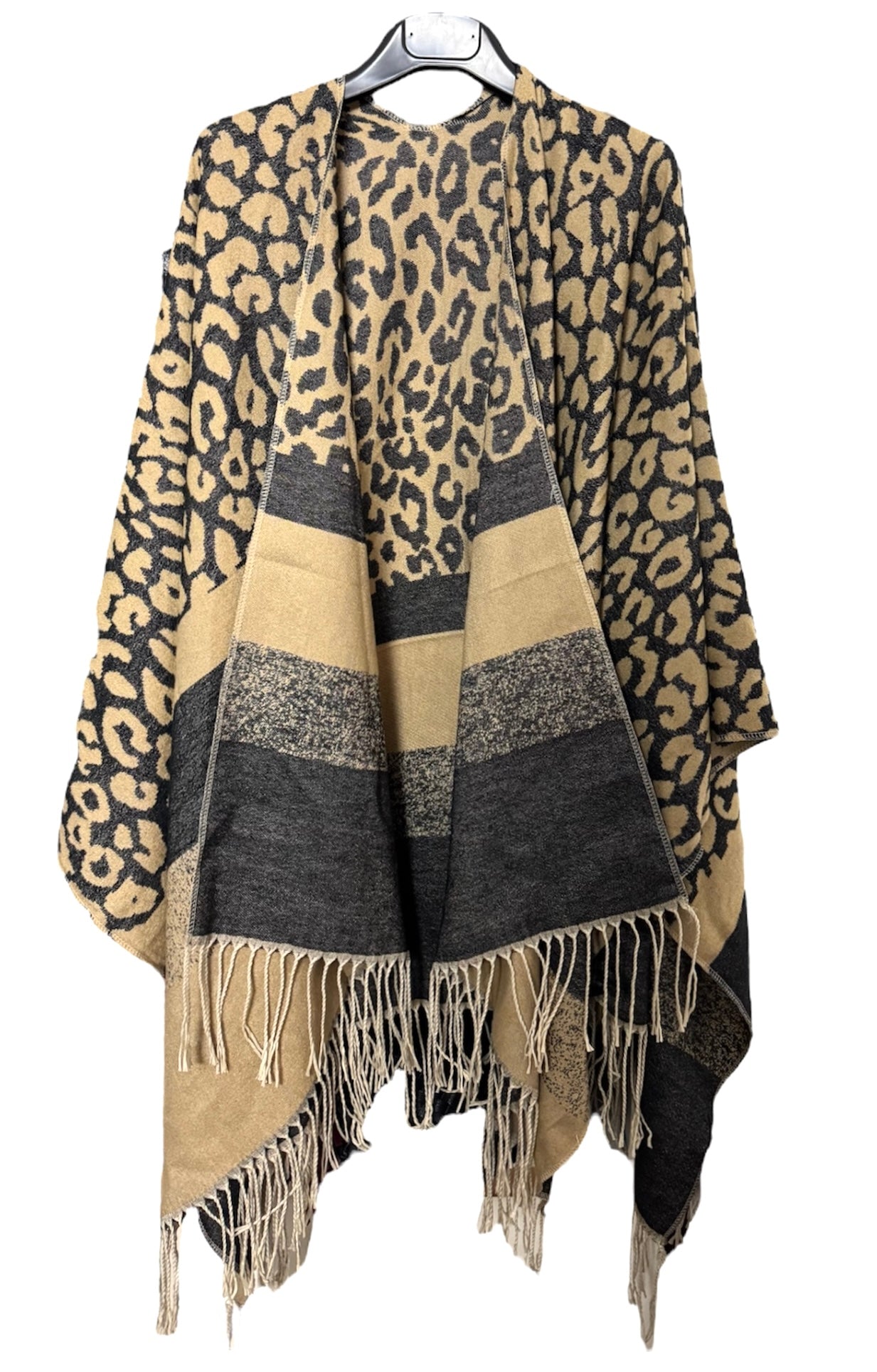 PONCHO LEOPARDATO
